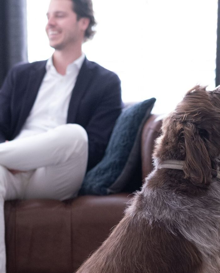 Sven en Marlies in het kennislab
