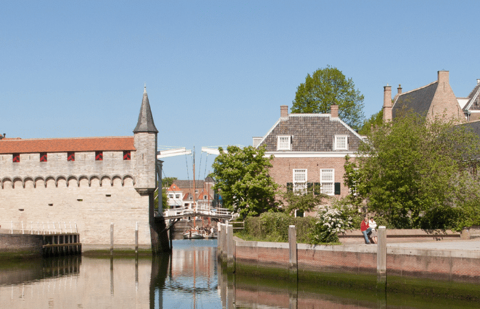 Foto van het centrum Zierikzee